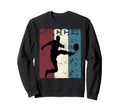 Soccer Player Distressed Sweatshirt - Casual Everyday Wear for Adults