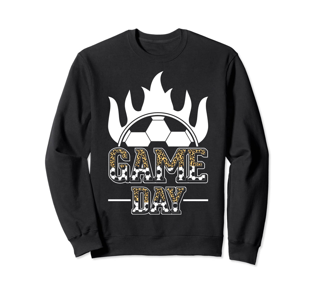 Soccer Mom Leopard Soccer Mother Sweatshirt - Streetwear Style for Adults