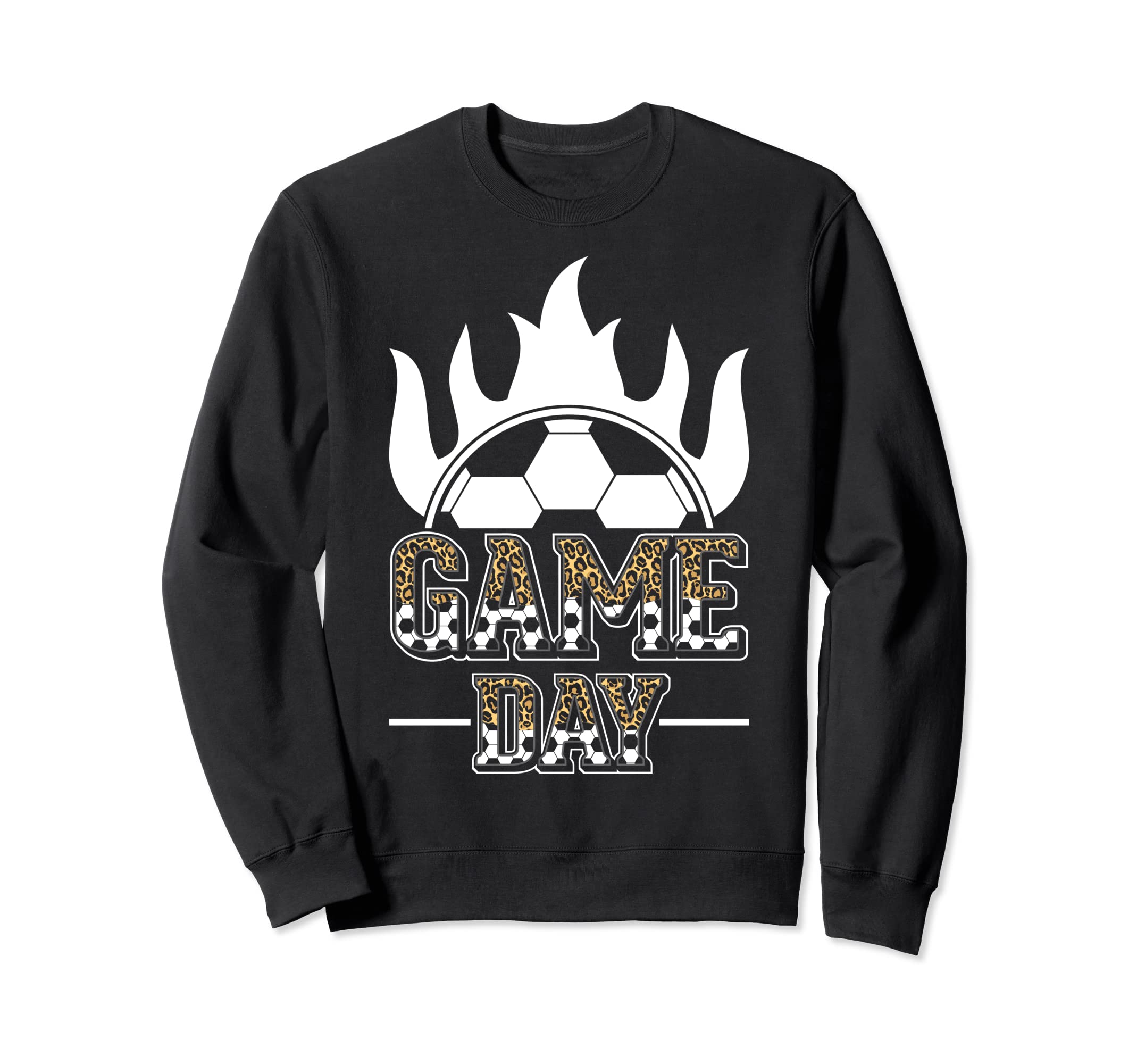 Soccer Mom Leopard Soccer Mother Sweatshirt - Streetwear Style for Adults