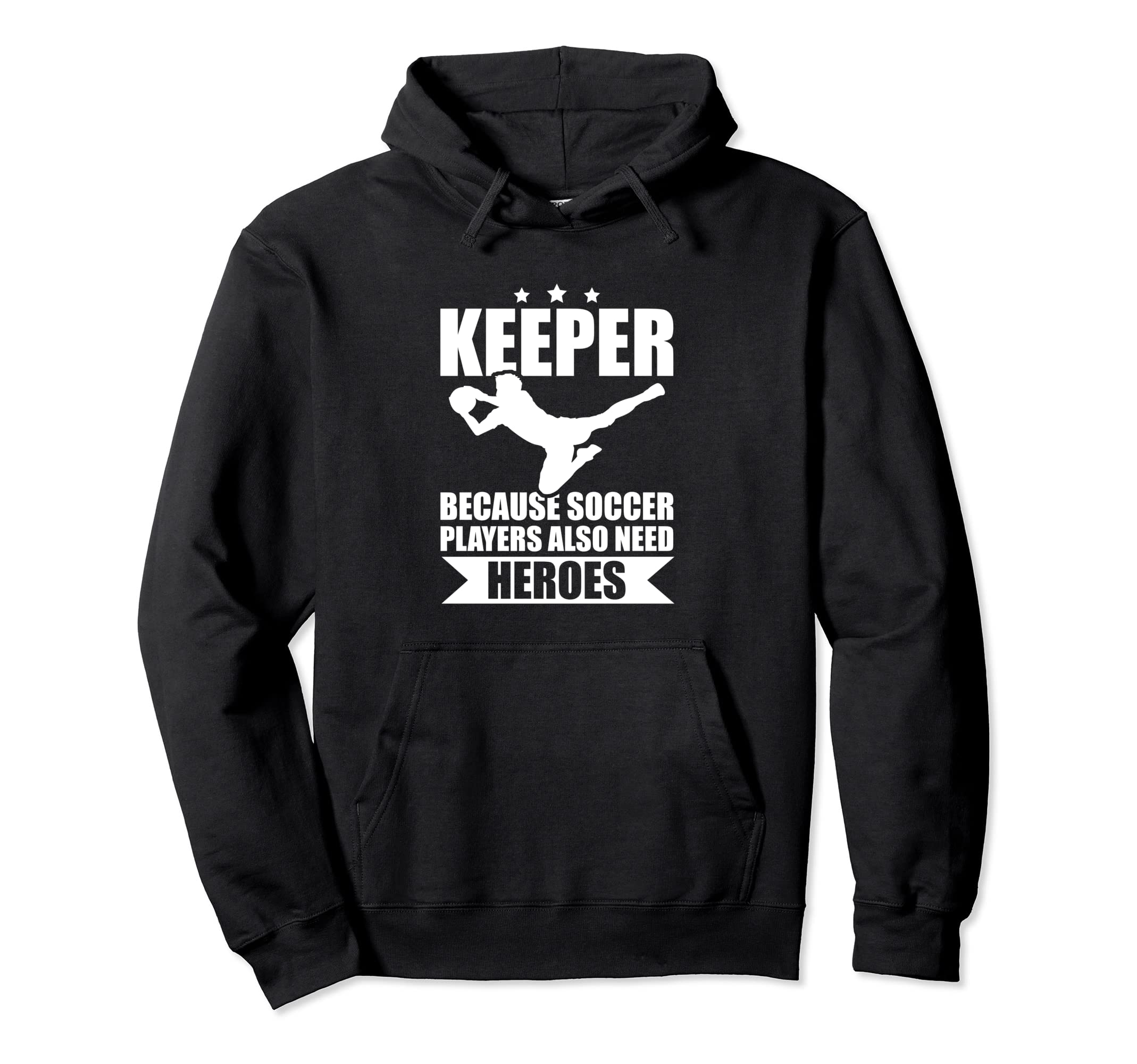 Soccer Player Ball Sports Goal Keeper Hoodie - Graphic Print Men Women
