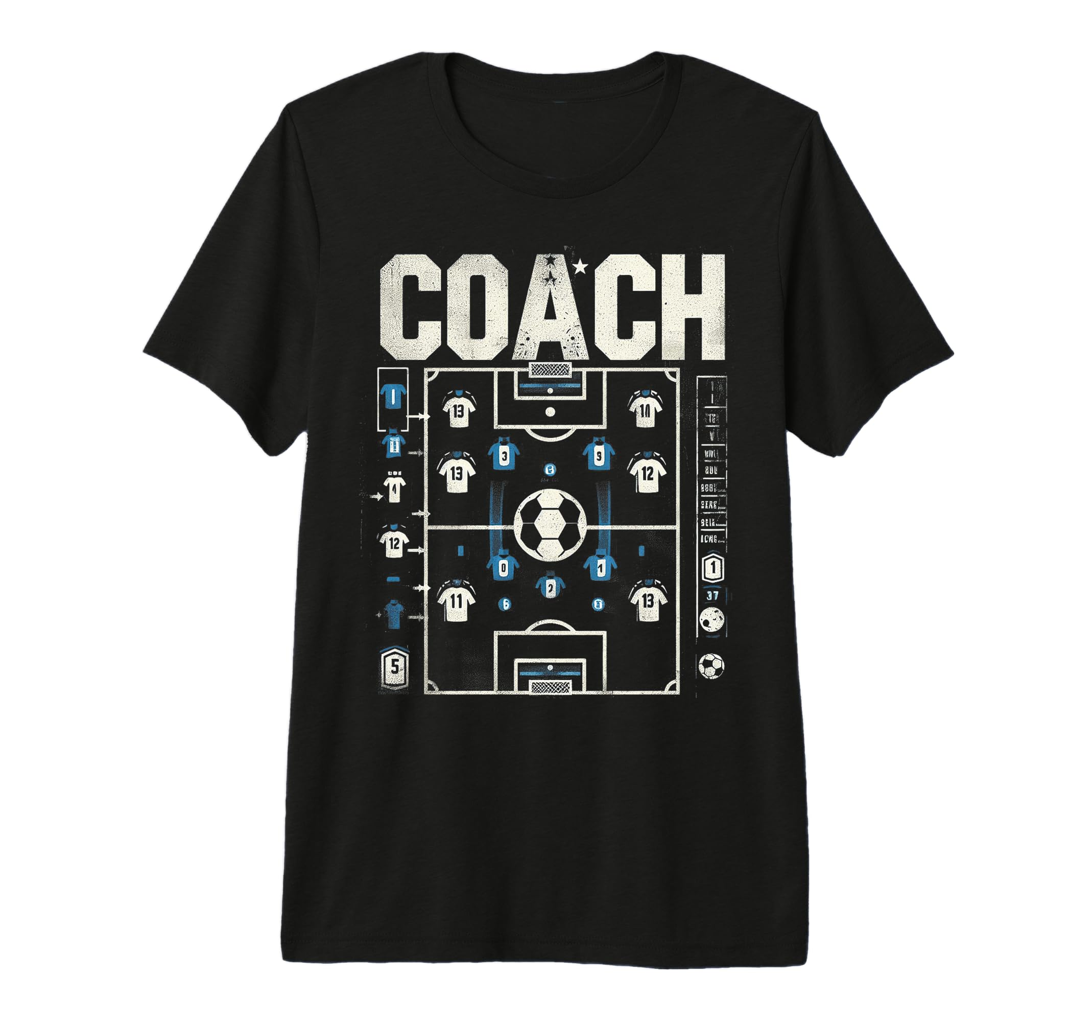 Soccer Coach Training Coaching Football T-Shirt - Trendy Graphic Men Women