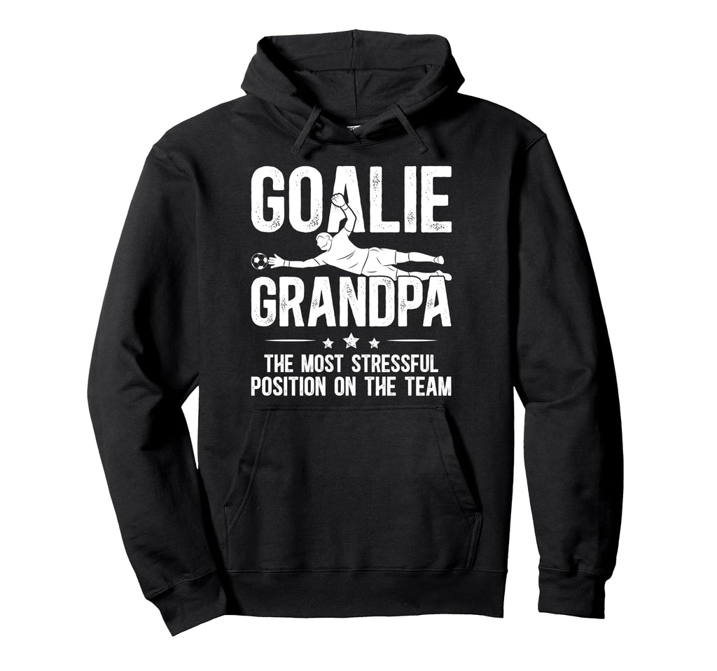 Funny Soccer Goalie Grandpa Soccer Hoodie - Streetwear Style for Adults