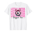 Soccer Sister Soccer Coquette Little T-Shirt - Custom Art Print for Adults