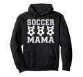 Soccer Mama Coquette Bow Soccer Mom Bow Hoodie - Trendy Graphic for Adults