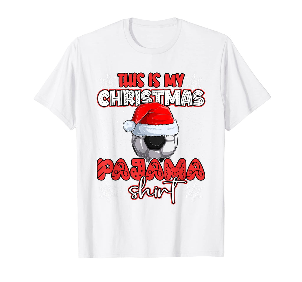 This Is My Pajama Funny Soccer Lover T-Shirt - Minimalist Print Men Women
