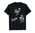 Funny Soccer Raccoon Sports T-Shirt - Minimalist Print for Adults