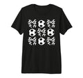 Soccer Coquette Bow Funny Soccer Ball T-Shirt - Novelty Apparel Men Women