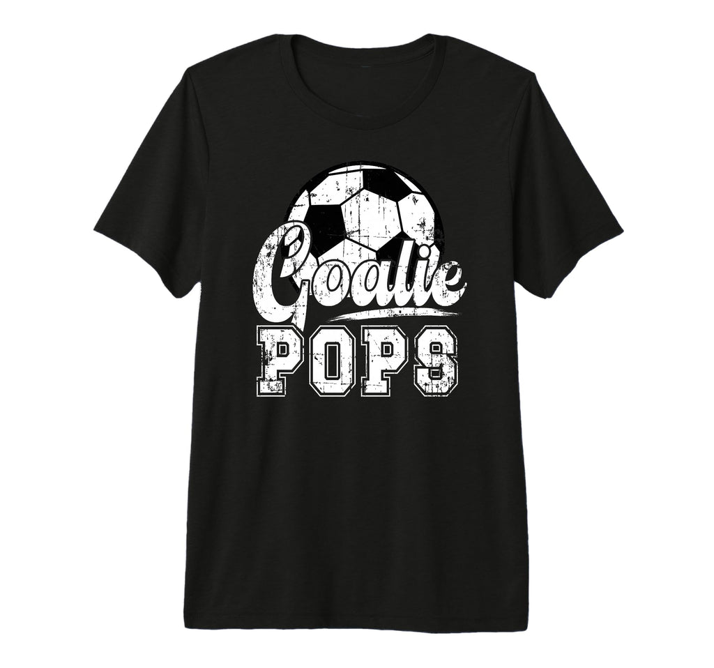 Mens Soccer Goalie Pops Grandpa Pops T-Shirt - Trendy Graphic for Adults