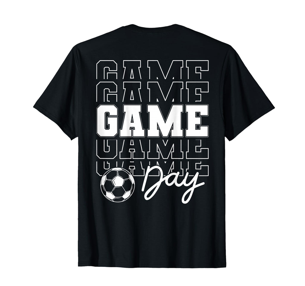 Preppy Game Day Soccer Parent Streetwear T-Shirt - Trendy Graphic Men Women