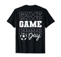 Preppy Game Day Soccer Parent Streetwear T-Shirt - Trendy Graphic Men Women