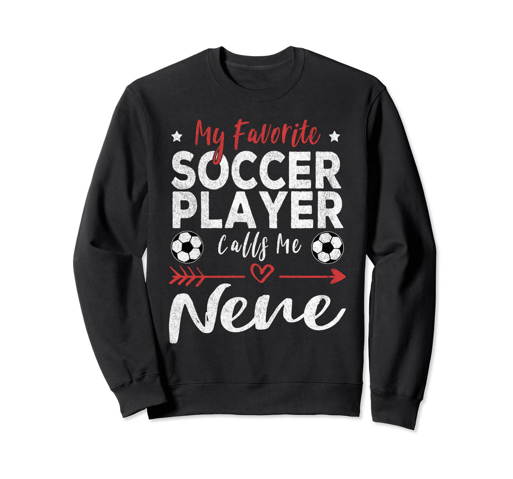 My Favorite Soccer Player Calls Me Sweatshirt - Graphic Print Men Women