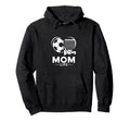 Mom Life Heart Funny Soccer Hockey Mom Hoodie - Novelty Apparel Unisex