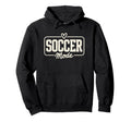 Soccer Mode Fun Heart And Field Hoodie - Casual Everyday Wear Unisex
