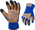 Vgo... 1-Pair Gardening Gloves Men, Safety Work Gloves, Puncture-proof, Thornproof, Touchscreen (SL7475)