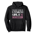 You Dont Scare Me I Coach Soccer Hoodie - Streetwear Style Men Women