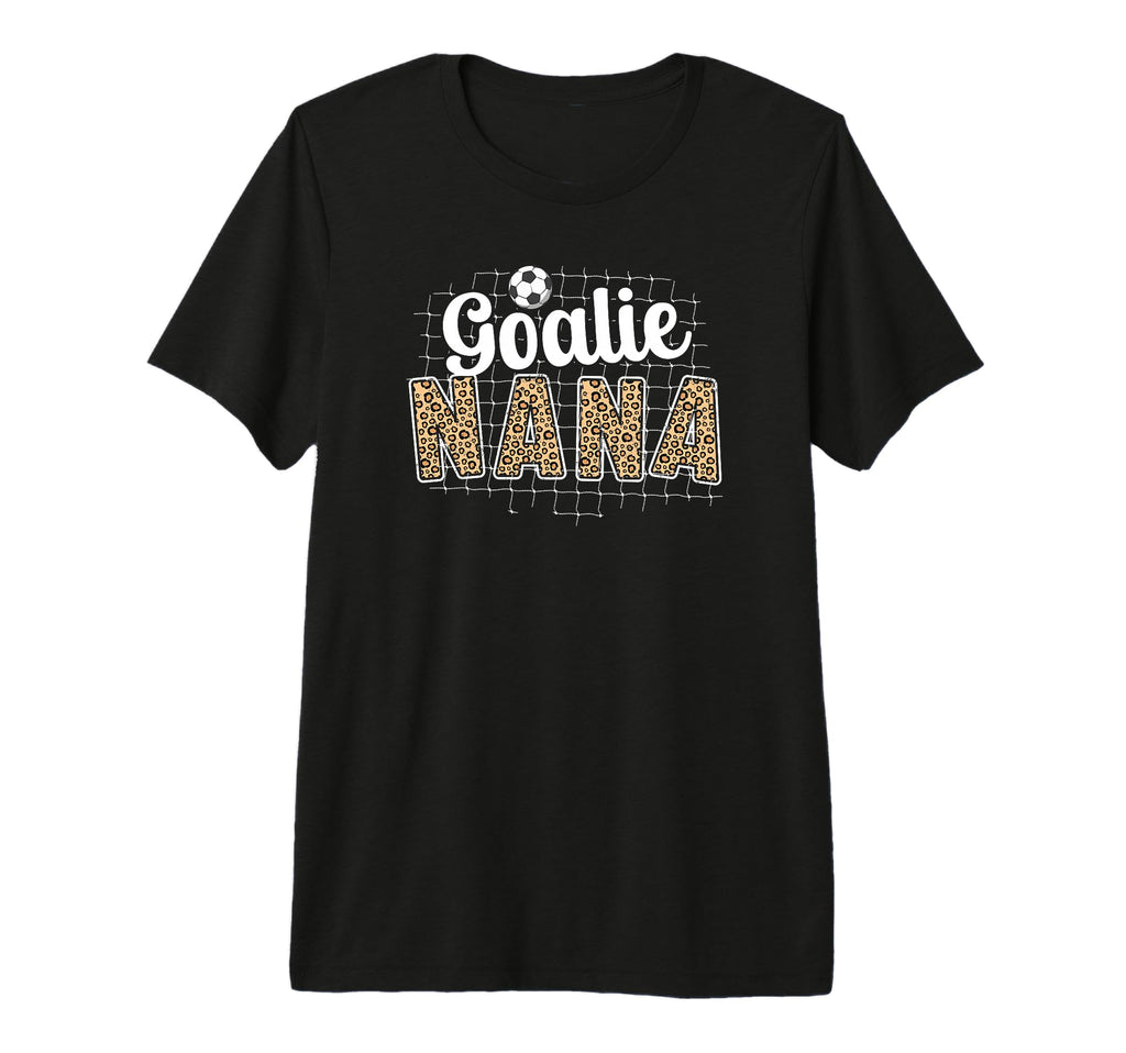 Soccer Goalie Nana Soccer Keeper T-Shirt - Fun Novelty Design for Adults