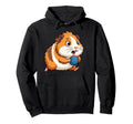 Guinea Pig Soccer Player Kawaii Animal Hoodie - Trendy Graphic Men Women