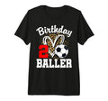 2Nd Birthday Baller 2 Year Old Birthday T-Shirt - Streetwear Style Unisex