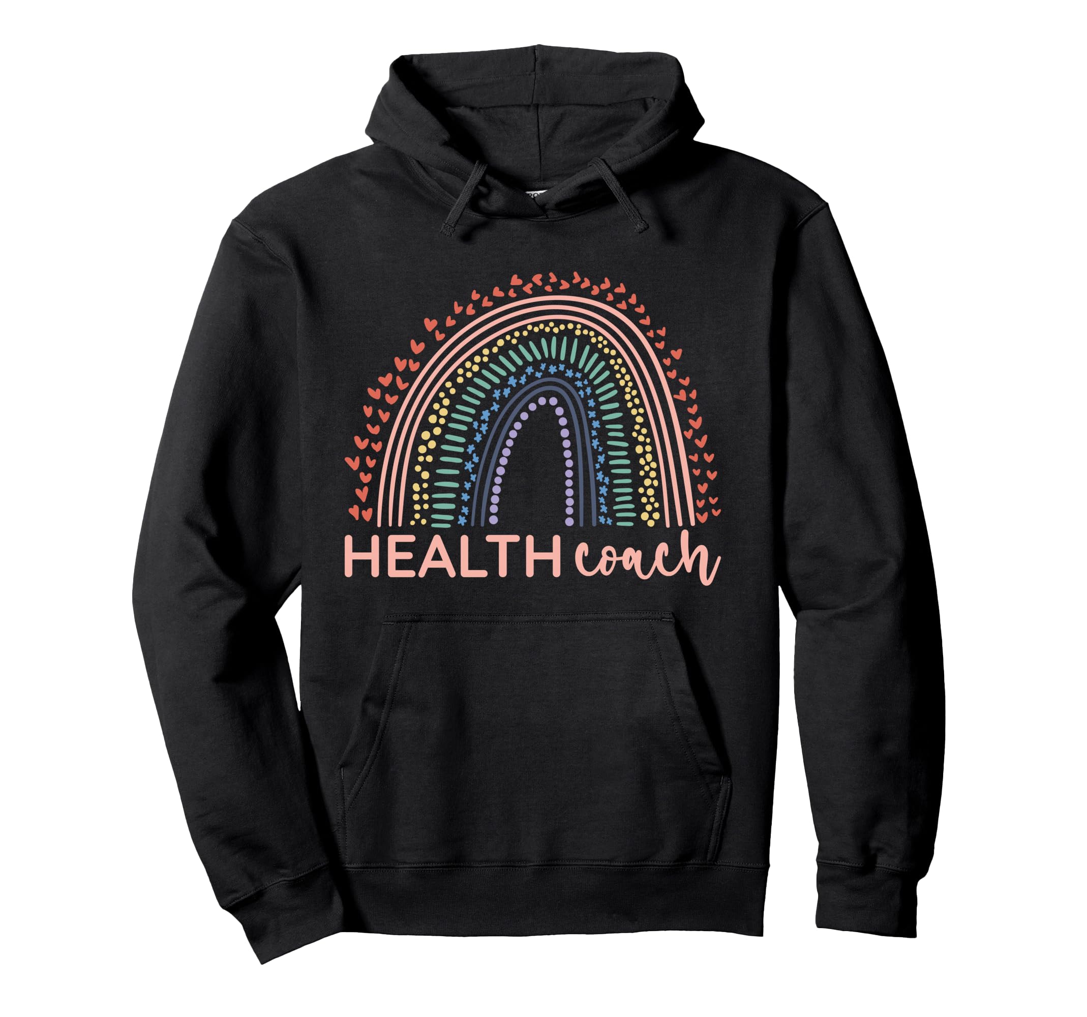 Fitness Health Coach Hoodie - Trendy Graphic Men Women