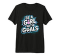 Be Goals Soccer Player Soccer Tri Blend T-Shirt - Novelty Apparel Unisex