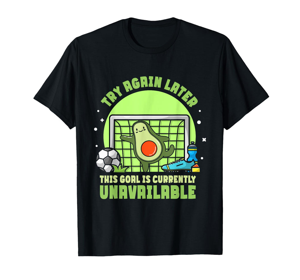 Avocado Soccer Goalie This Goal Is T-Shirt - Graphic Print Men Women