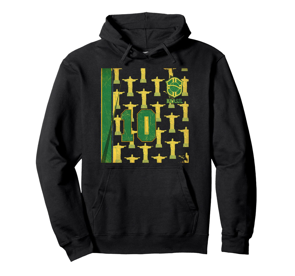 Brazil Gift Flag Brazilian Fan Samba Hoodie - Trendy Graphic Men Women
