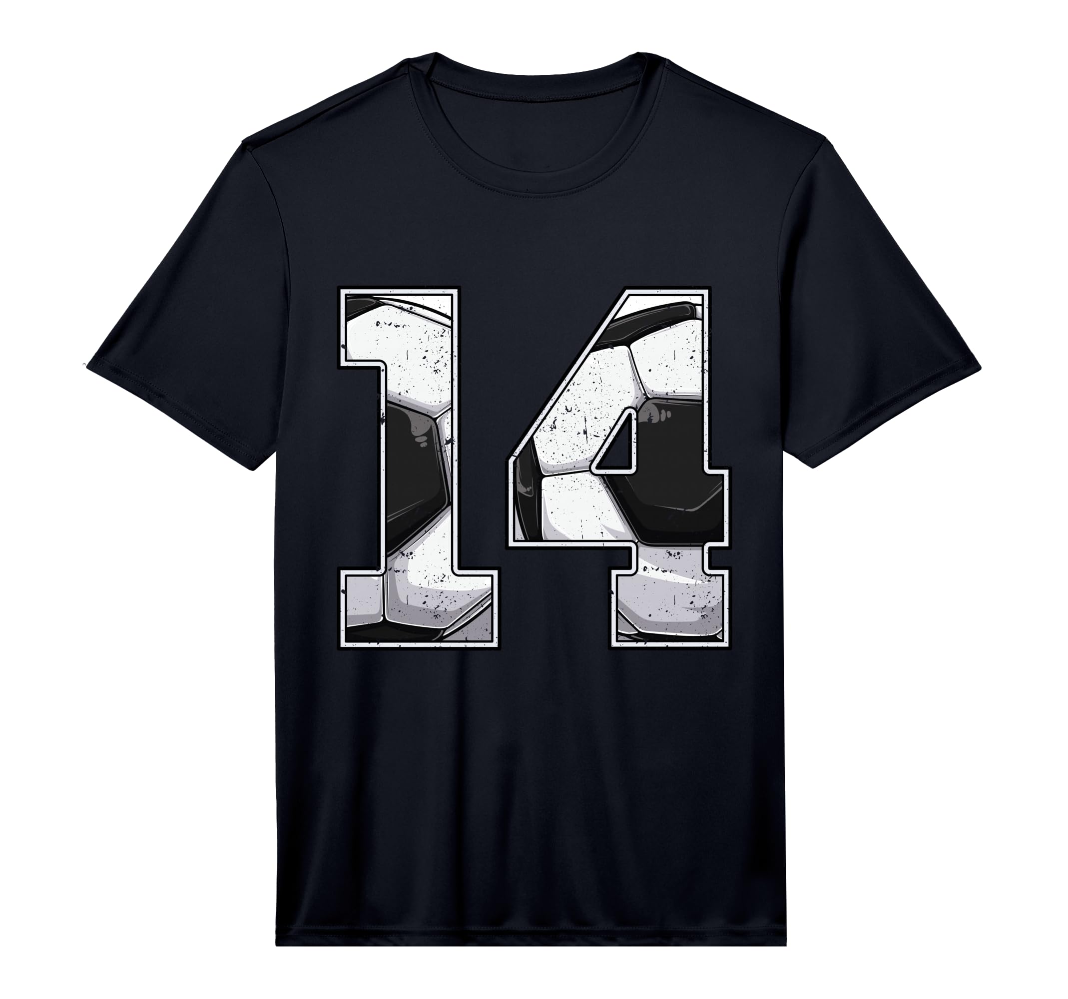 Soccer 14Th Birthday Fourteen 14 T-Shirt - Streetwear Style Men Women