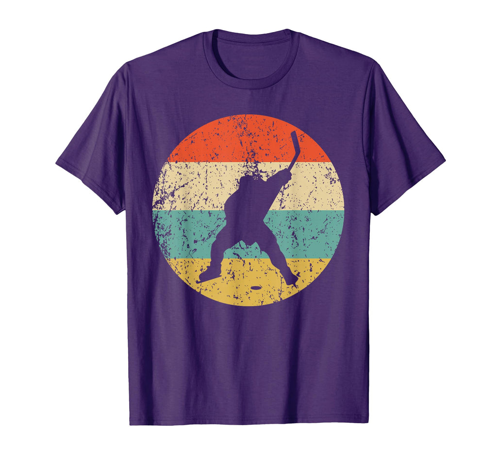 Hockey Hockey Player T-Shirt - Minimalist Print Unisex