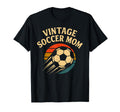 Soccer Mom Distressed Ball T-Shirt - Casual Everyday Wear for Adults