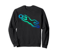 Colorful Soccer Goalie Splash Art Sweatshirt - Trendy Graphic Men Women