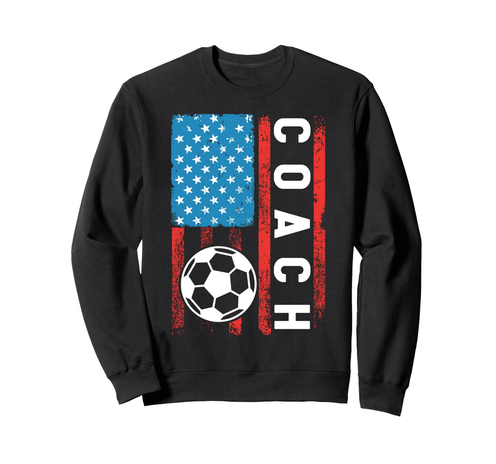 Soccer Coach Sweatshirt - Aesthetic Graphic for Adults