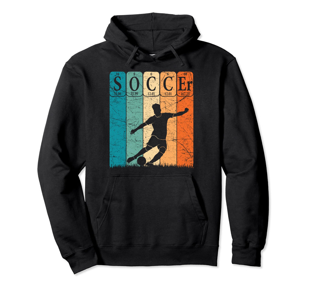 Soccer Periodic Table Elements Soccer Hoodie - Trendy Graphic Men Women