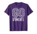 Bobcats Team Mascot School Spirit T-Shirt - Streetwear Style Men Women