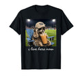 Funny Raccoon Soccer Mama Field I T-Shirt - Aesthetic Graphic Men Women