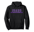 Idaho Soccer Purple Text Hoodie - Graphic Print Men Women