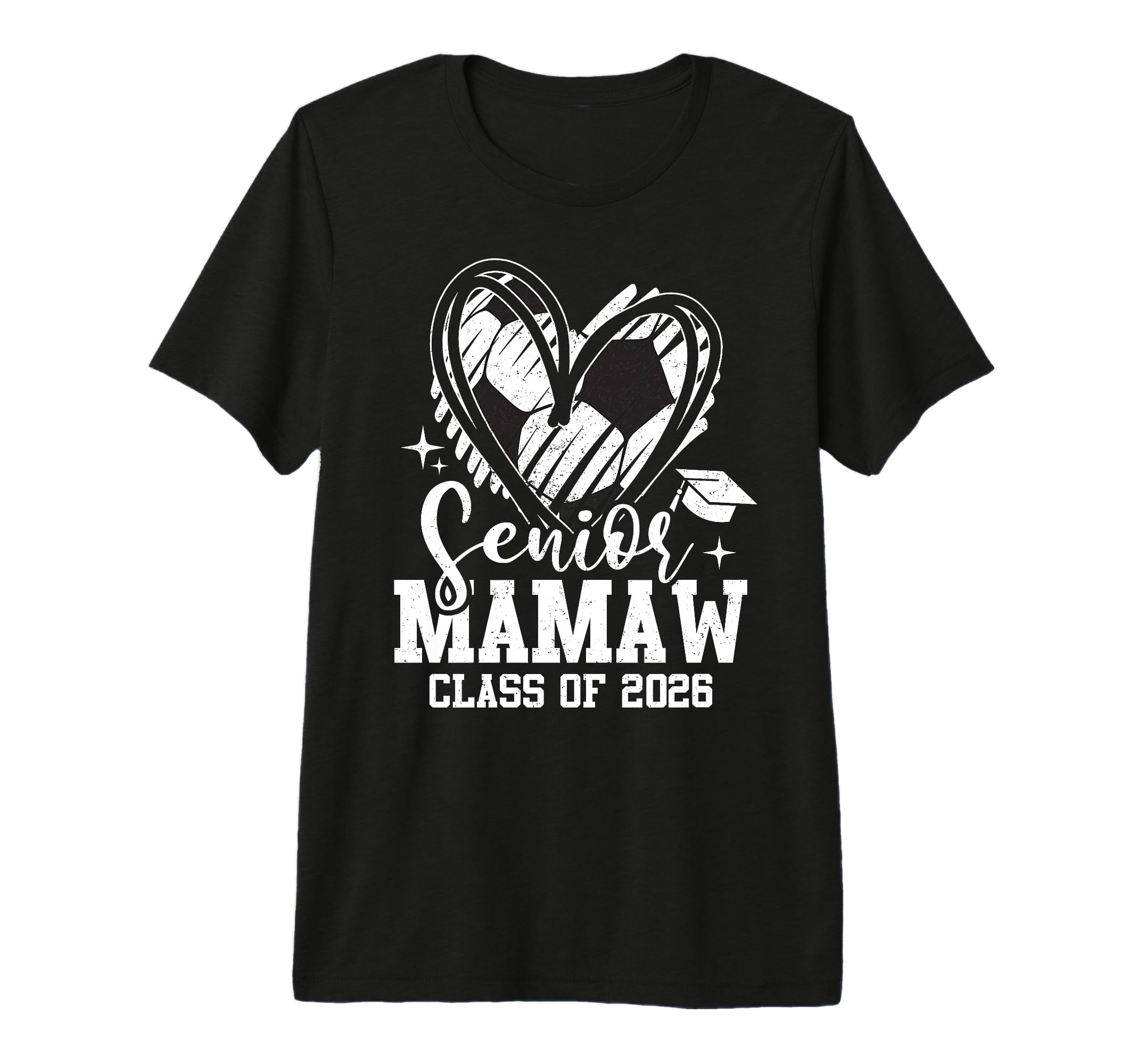 Senior Mamaw Class 2026 Soccer T-Shirt - Custom Art Print Unisex