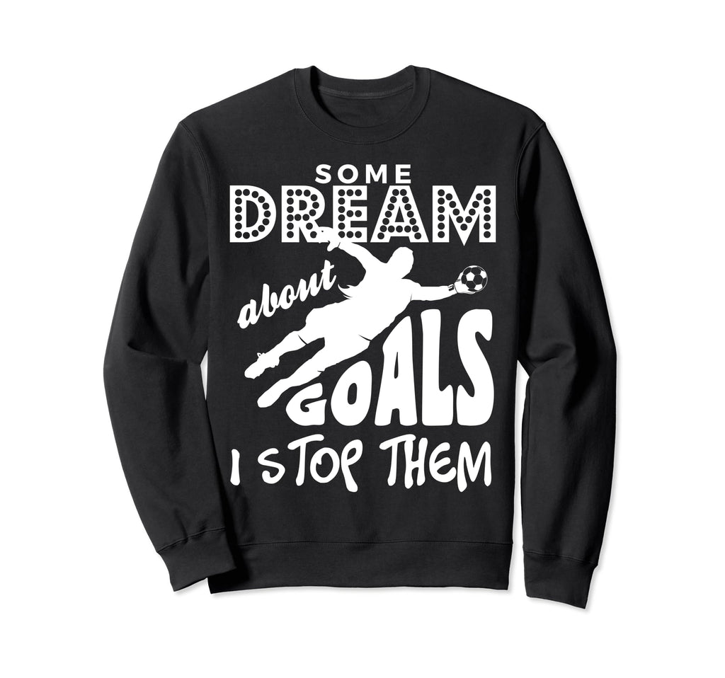 Soccer Goalie Goalkeepers Sweatshirt - Minimalist Print Unisex
