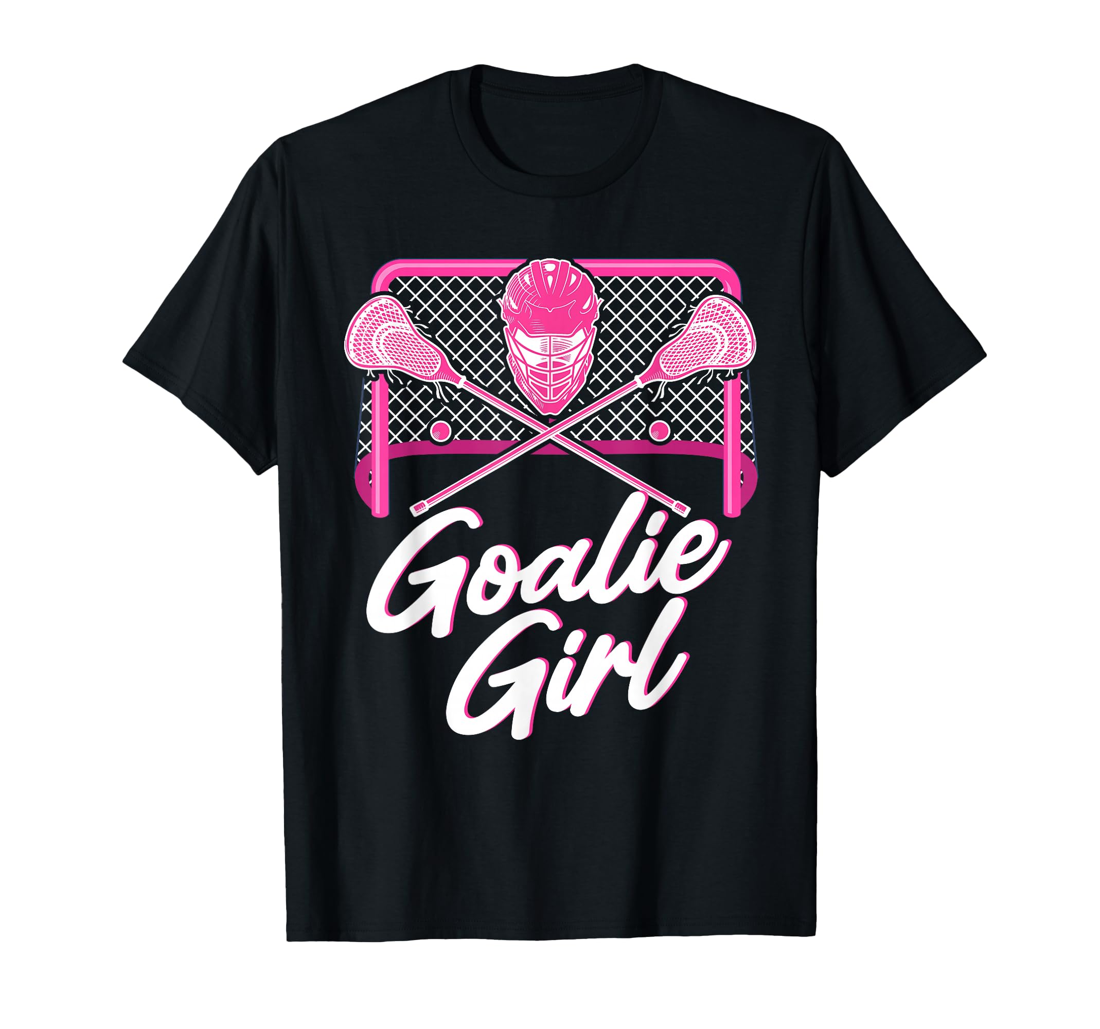 Lax Goalie Sports Lacrosse T-Shirt - Casual Everyday Wear Unisex