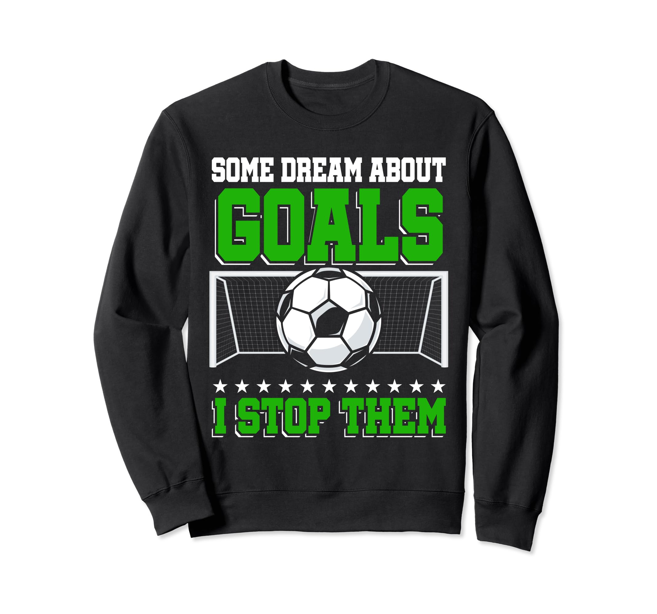 Goalkeeper Training Goal Soccer Goalie Sweatshirt - Graphic Print Unisex