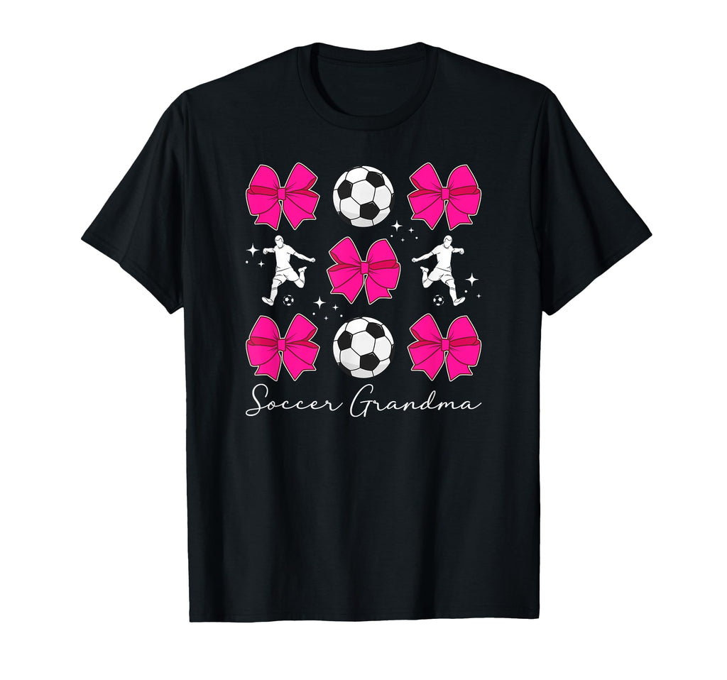 Soccer Grandma Soccer Player T-Shirt - Minimalist Print for Adults