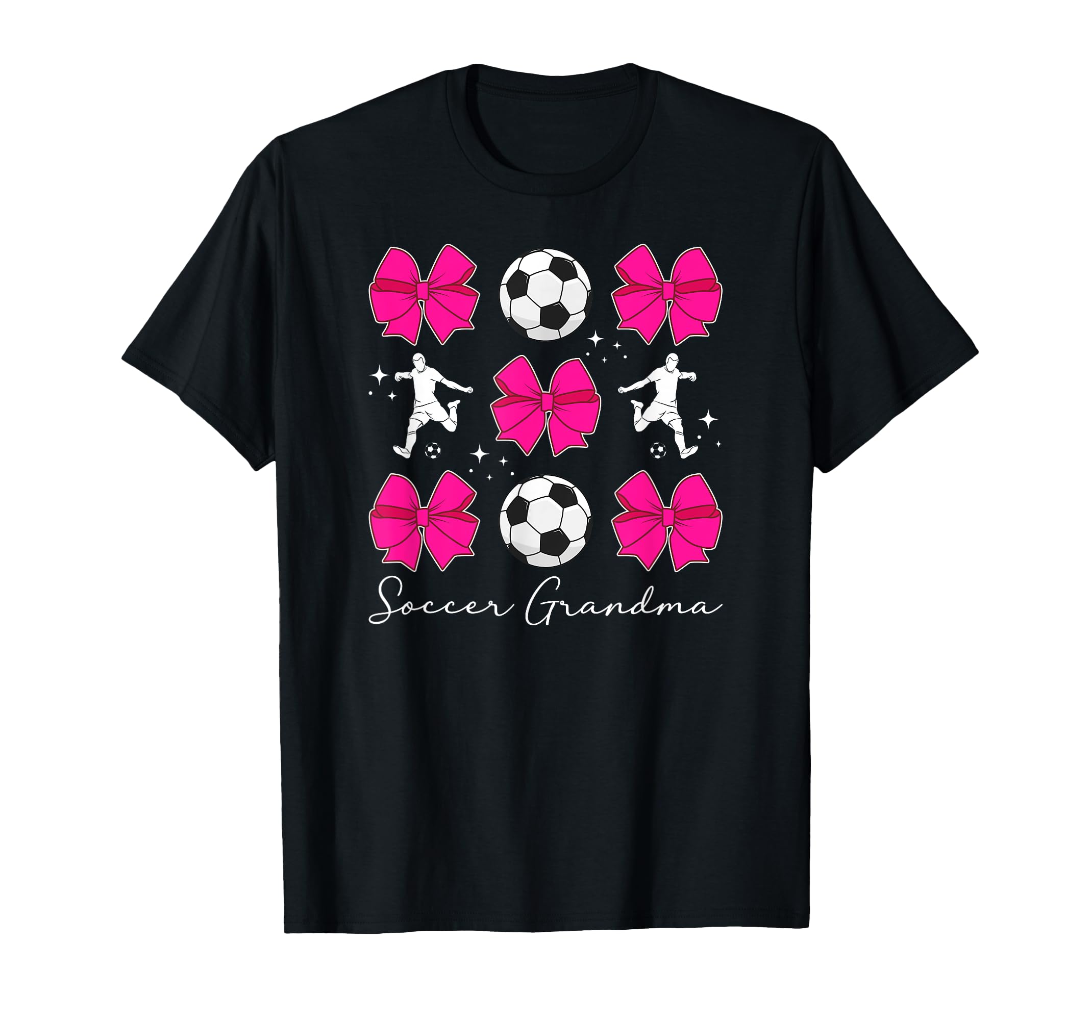 Soccer Grandma Soccer Player T-Shirt - Minimalist Print for Adults