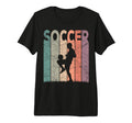 Soccer Soccer Player Soccer Lover Tri T-Shirt - Novelty Apparel Unisex