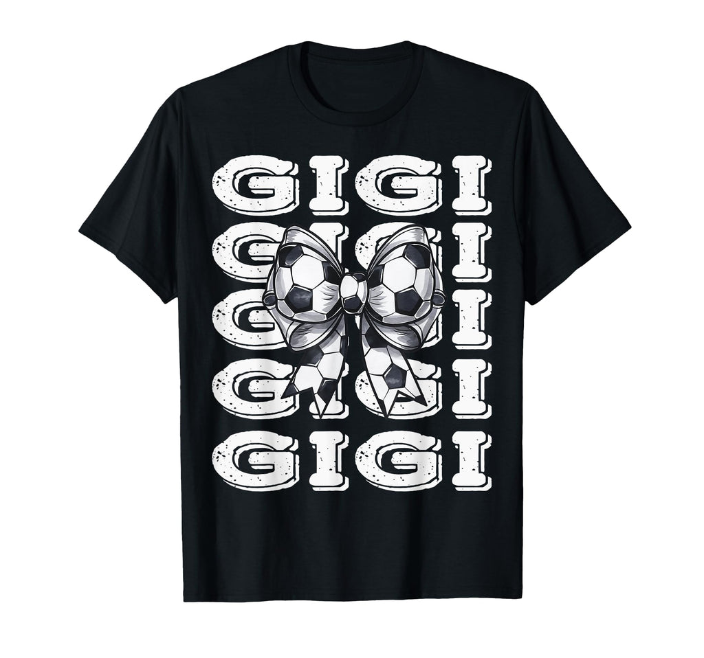 Coquette Soccer Gigi Matching Family T-Shirt - Trendy Graphic for Adults