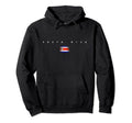 Costa Rica Flag Pride Soccer Football Hoodie - Novelty Apparel Men Women
