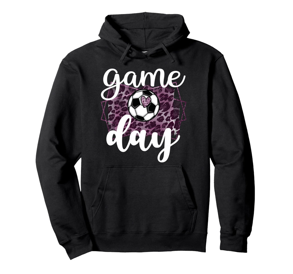 Game Day Soccer Season Soccer Game Day Hoodie - Minimalist Print for Adults