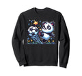 Soccer Player Panda Kicking Soccer Sweatshirt - Streetwear Style Men Women