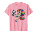 Kawaii Soccer Just Who Loves Unicorn T-Shirt - Minimalist Print Men Women