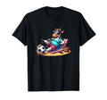 Chill Cow Beach Soccer Ball Summer T-Shirt - Casual Everyday Wear Unisex