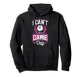 I Cant Its Game Day Soccer Hoodie - Trendy Graphic for Adults