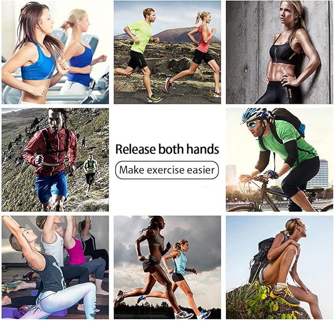 Running Phone Armband for Men Women,Universal Arm Bands for Phones Below 8 Inches,Waterproof Cell Phone Armband for Hiking,Running,Cycling,Climbing(Black XL)